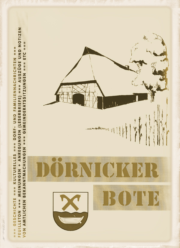 Eisvogelbestände 2013, Berichterstattung im Dörnicker Bote.